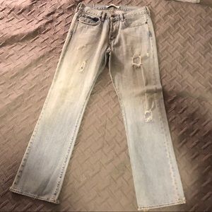 Express Light denim boot cut jeans